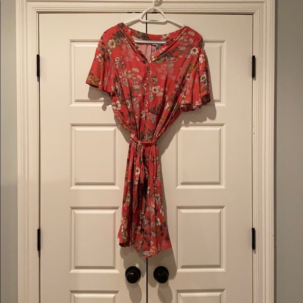 Anthropologie dress size Large Petite